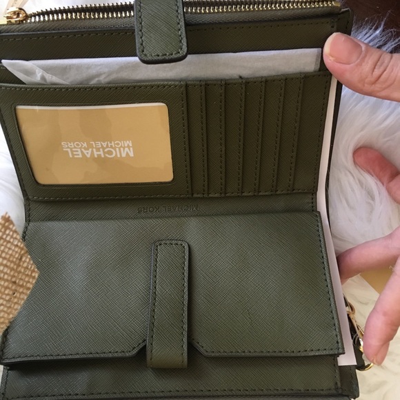 Last1✨Michael Kors Double Zipper wallet/Phone Case - Picture 2 of 8